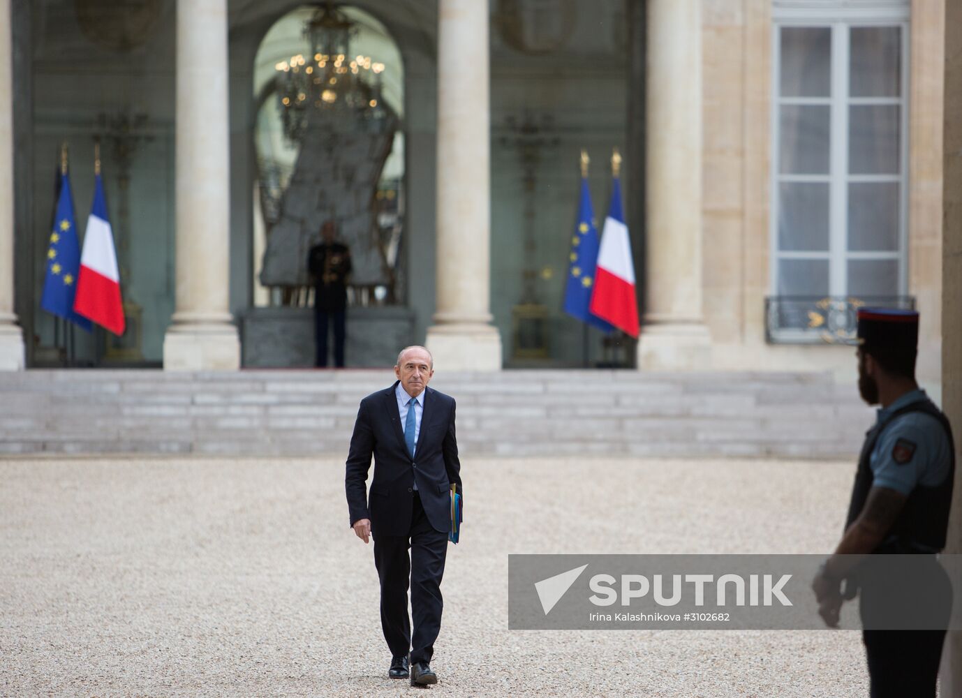 First meeting of new French Cabinet