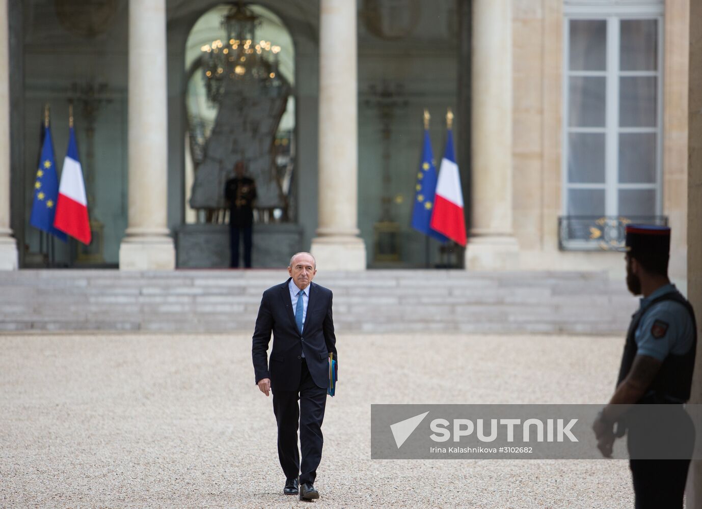 First meeting of new French Cabinet