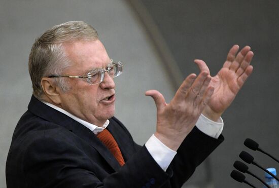 State Duma plenary meeting