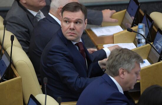 State Duma plenary meeting