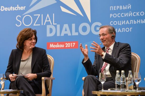 First Russian-German Social Dialogue
