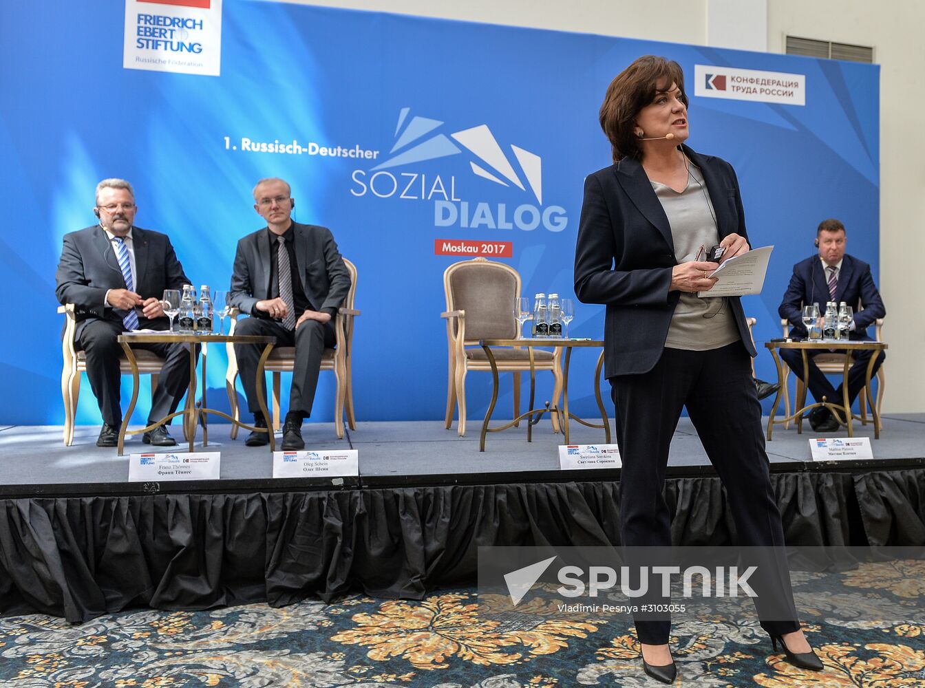 First Russian-German Social Dialogue