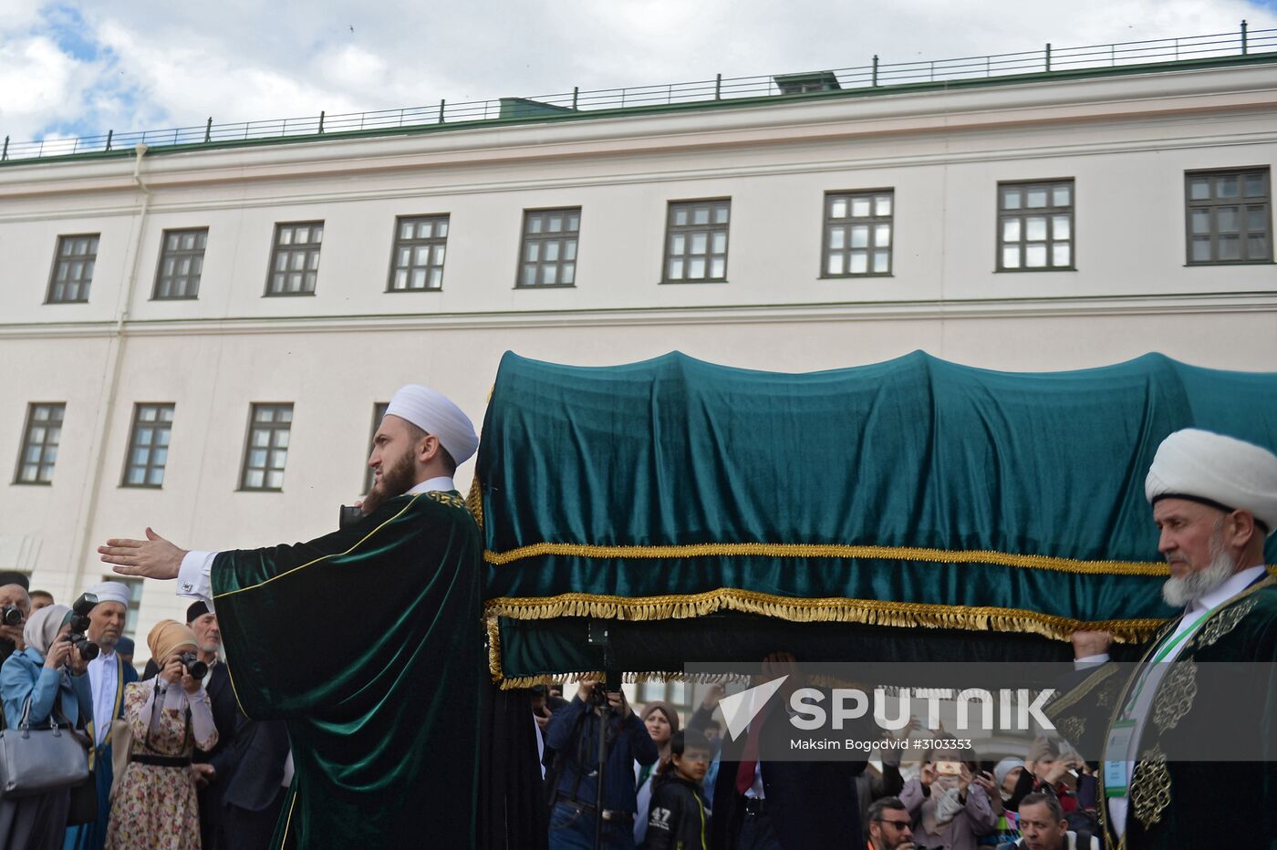 Kazan khans reburial ceremony