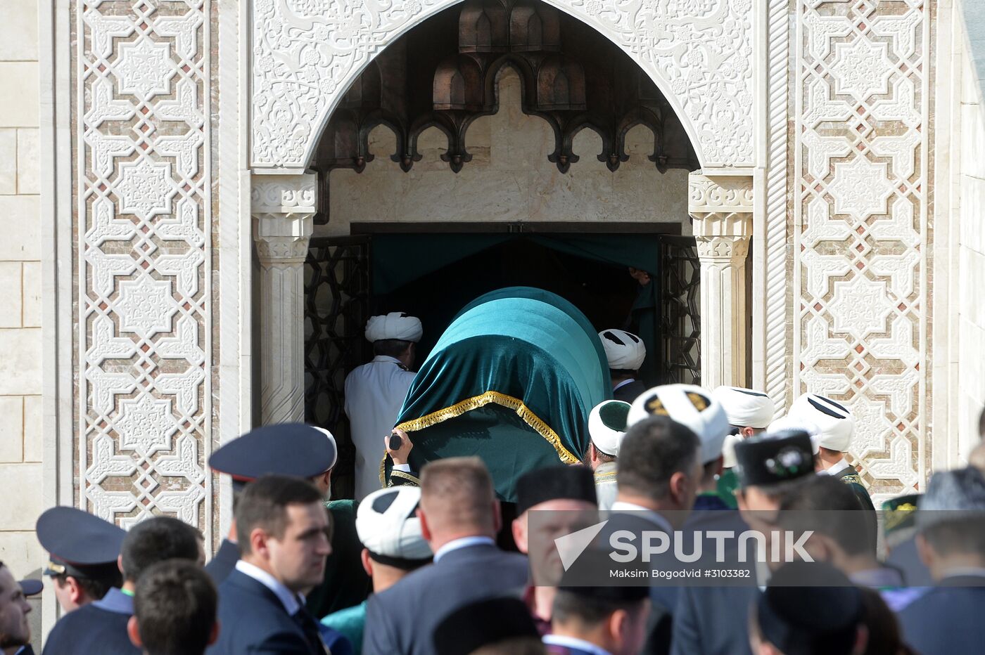 Kazan khans reburial ceremony