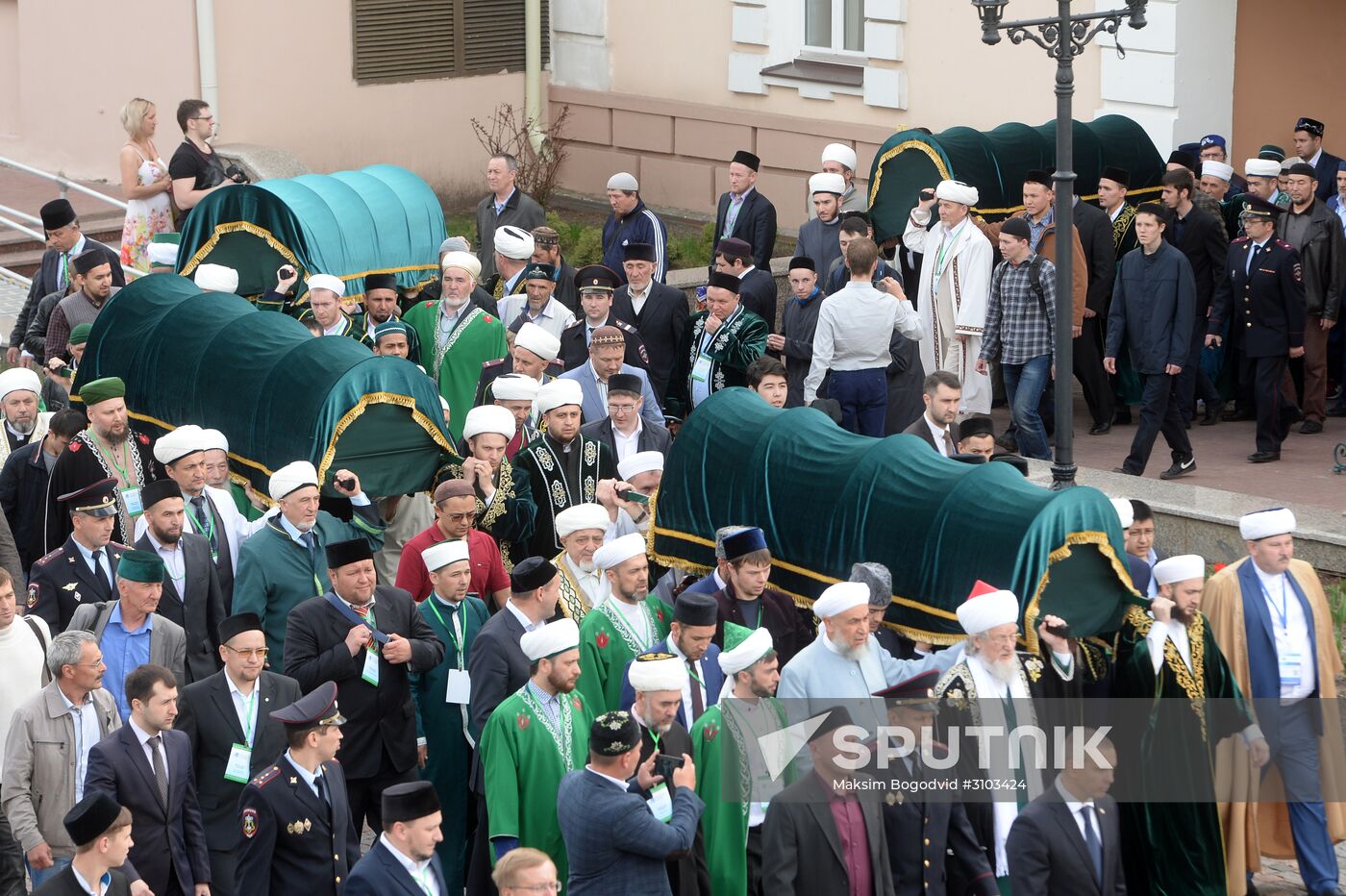 Kazan khans reburial ceremony