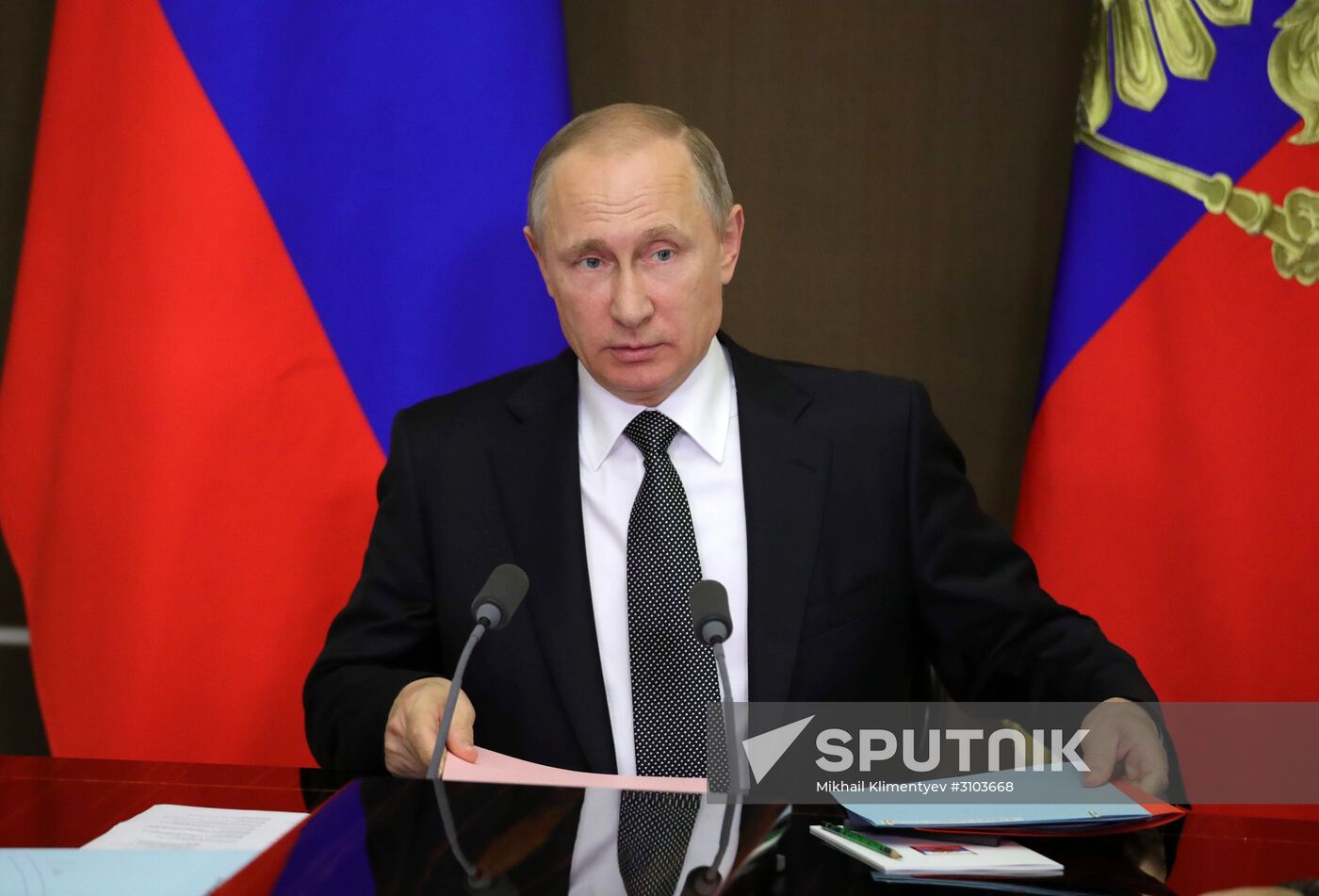 President Putin chairs Security Council meeting