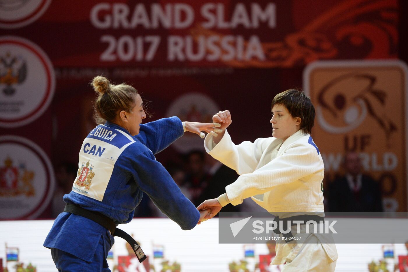 Judo. Grand Slam tournament. Day one
