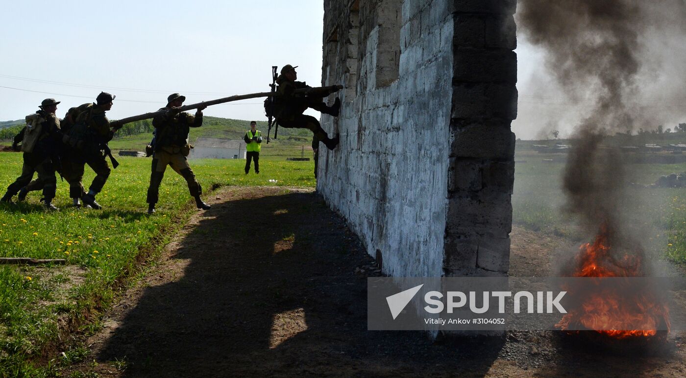 "Military Reconnaissance Expert" regional competition final in Primorye Territory