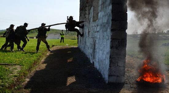 "Military Reconnaissance Expert" regional competition final in Primorye Territory