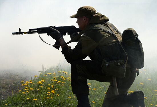 "Military Reconnaissance Expert" regional competition final in Primorye Territory