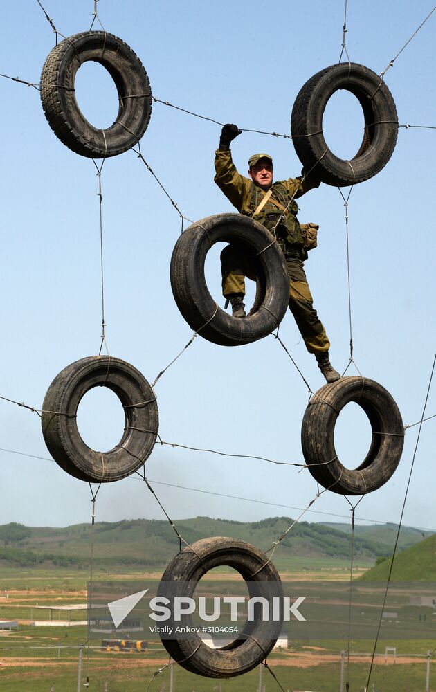 "Military Reconnaissance Expert" regional competition final in Primorye Territory