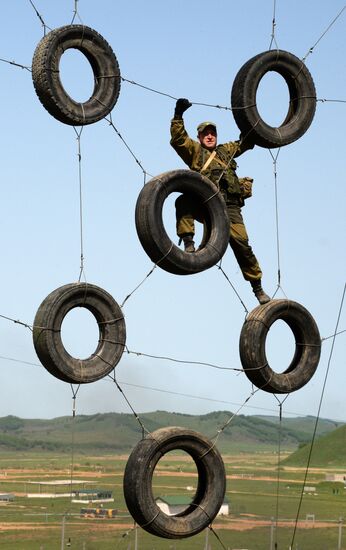"Military Reconnaissance Expert" regional competition final in Primorye Territory