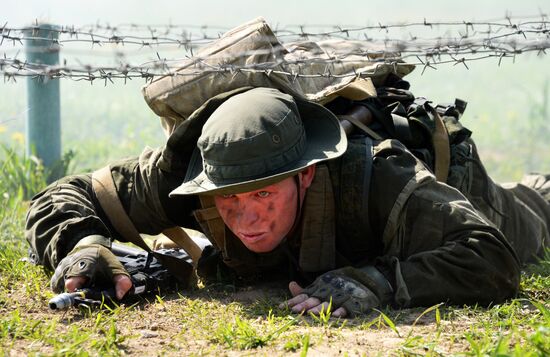 "Military Reconnaissance Expert" regional competition final in Primorye Territory