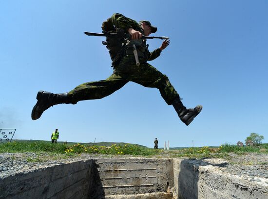 "Military Reconnaissance Expert" regional competition final in Primorye Territory