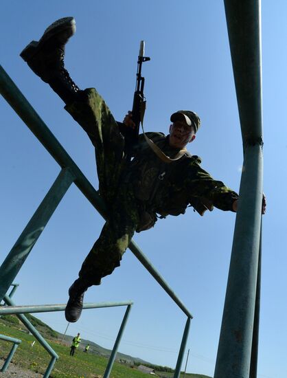 "Military Reconnaissance Expert" regional competition final in Primorye Territory