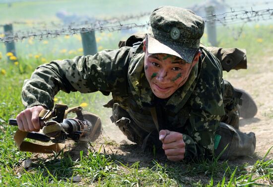 "Military Reconnaissance Expert" regional competition final in Primorye Territory
