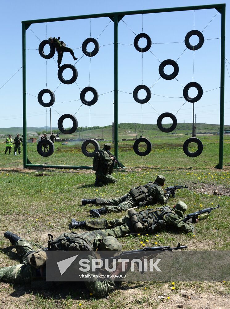 "Military Reconnaissance Expert" regional competition final in Primorye Territory