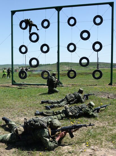 "Military Reconnaissance Expert" regional competition final in Primorye Territory