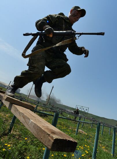 "Military Reconnaissance Expert" regional competition final in Primorye Territory