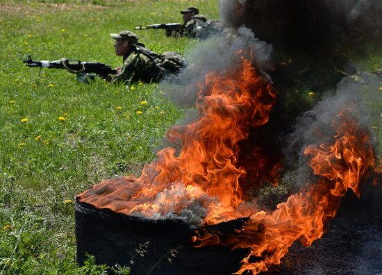"Military Reconnaissance Expert" regional competition final in Primorye Territory