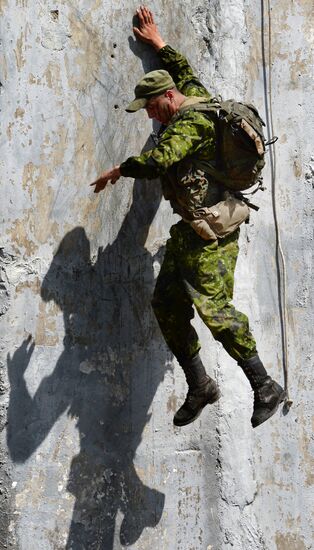 "Military Reconnaissance Expert" regional competition final in Primorye Territory