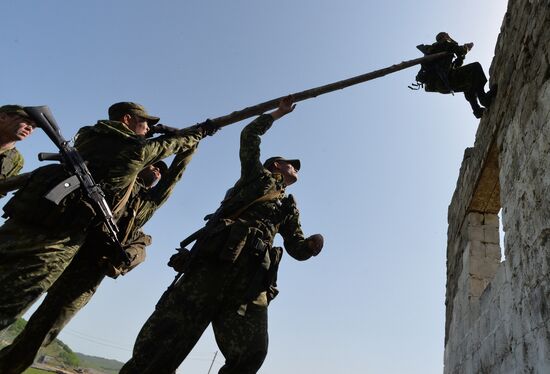 "Military Reconnaissance Expert" regional competition final in Primorye Territory