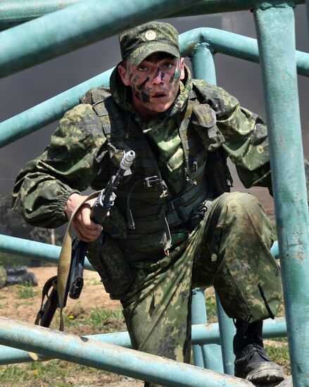 "Military Reconnaissance Expert" regional competition final in Primorye Territory