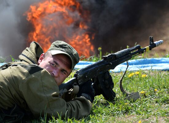 "Military Reconnaissance Expert" regional competition final in Primorye Territory