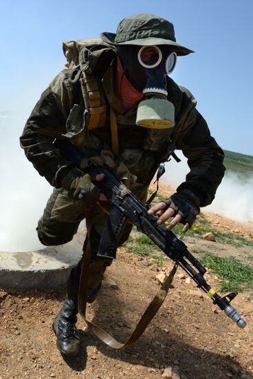 "Military Reconnaissance Expert" regional competition final in Primorye Territory