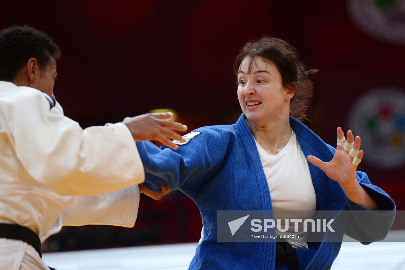 Judo. Grand Slam tournament. Day one
