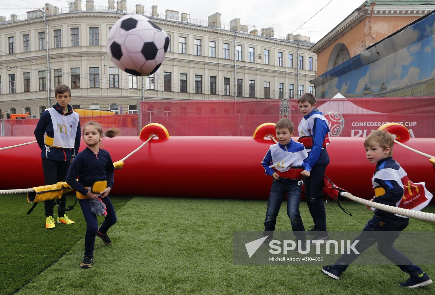 2017 Confederations Cup Park opens in St. Petersburg