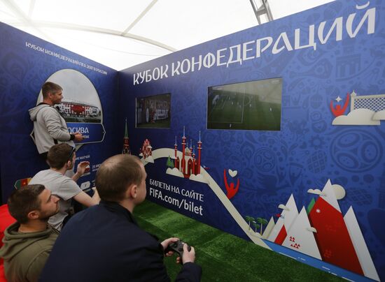 2017 Confederations Cup Park opens in St. Petersburg