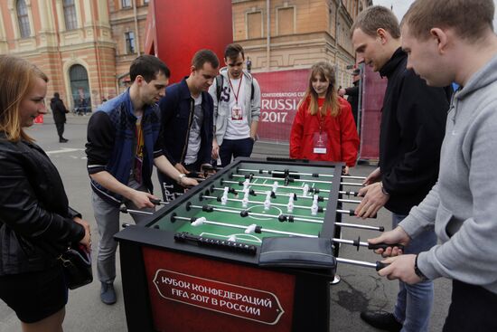 2017 Confederations Cup Park opens in St. Petersburg
