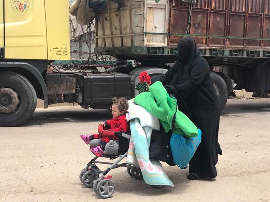 Last stage of rebel withdrawal from Al Waer, Homs