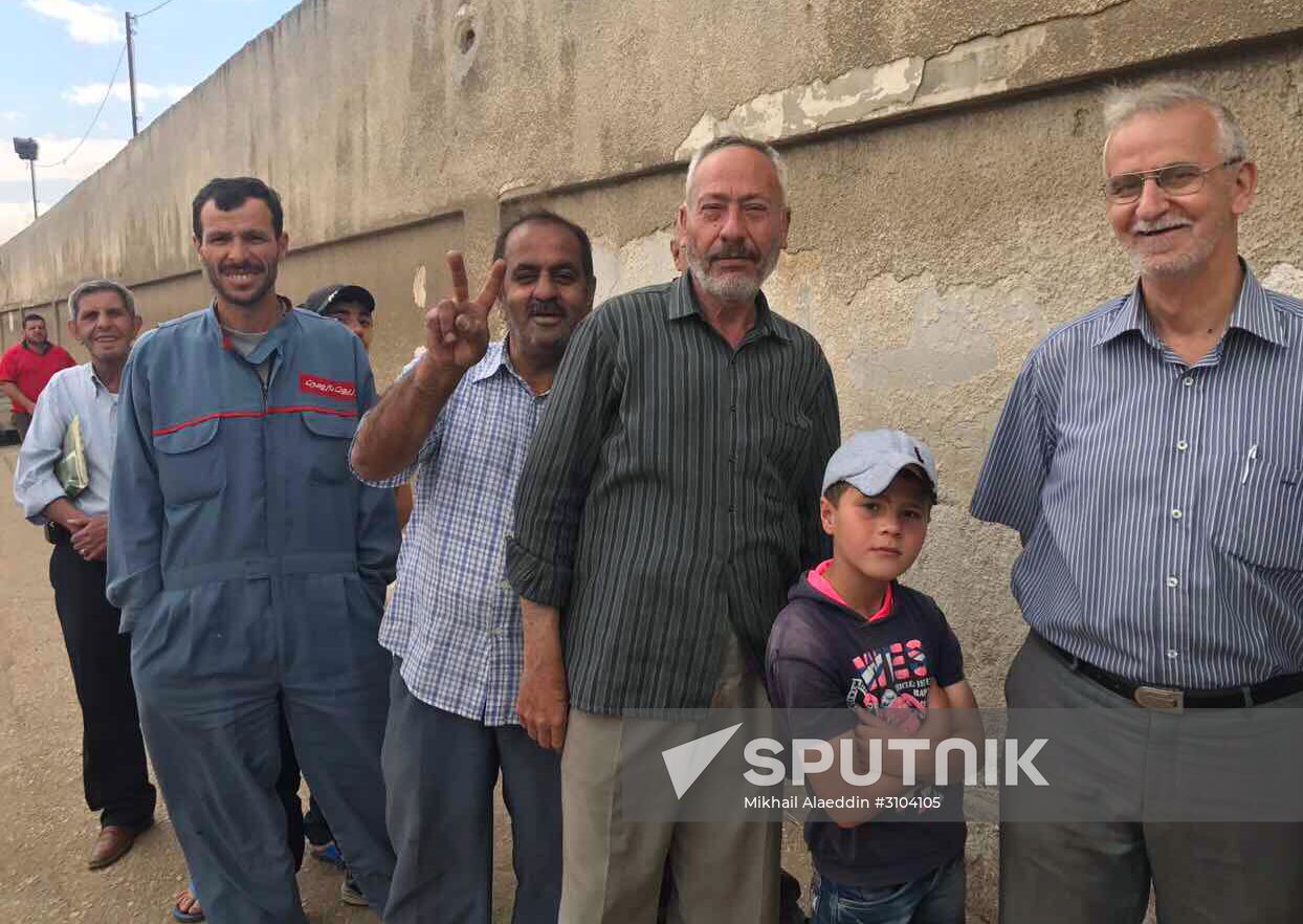 Last stage of rebel withdrawal from Al Waer, Homs