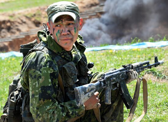 "Military Reconnaissance Expert" regional competition final in Primorye Territory