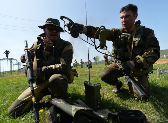 "Military Reconnaissance Expert" regional competition final in Primorye Territory
