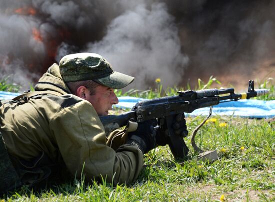 "Military Reconnaissance Expert" regional competition final in Primorye Territory
