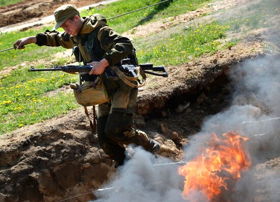 "Military Reconnaissance Expert" regional competition final in Primorye Territory