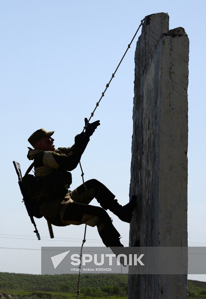 "Military Reconnaissance Expert" regional competition final in Primorye Territory
