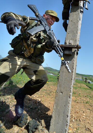 "Military Reconnaissance Expert" regional competition final in Primorye Territory