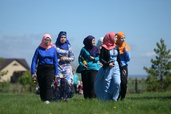 Izge Bolgar Cıyenı traditional Muslim convention in Tatarstan