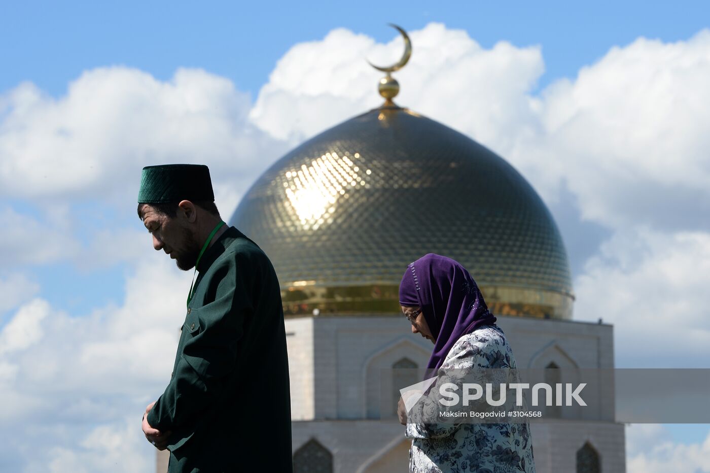 Izge Bolgar Cıyenı traditional Muslim convention in Tatarstan