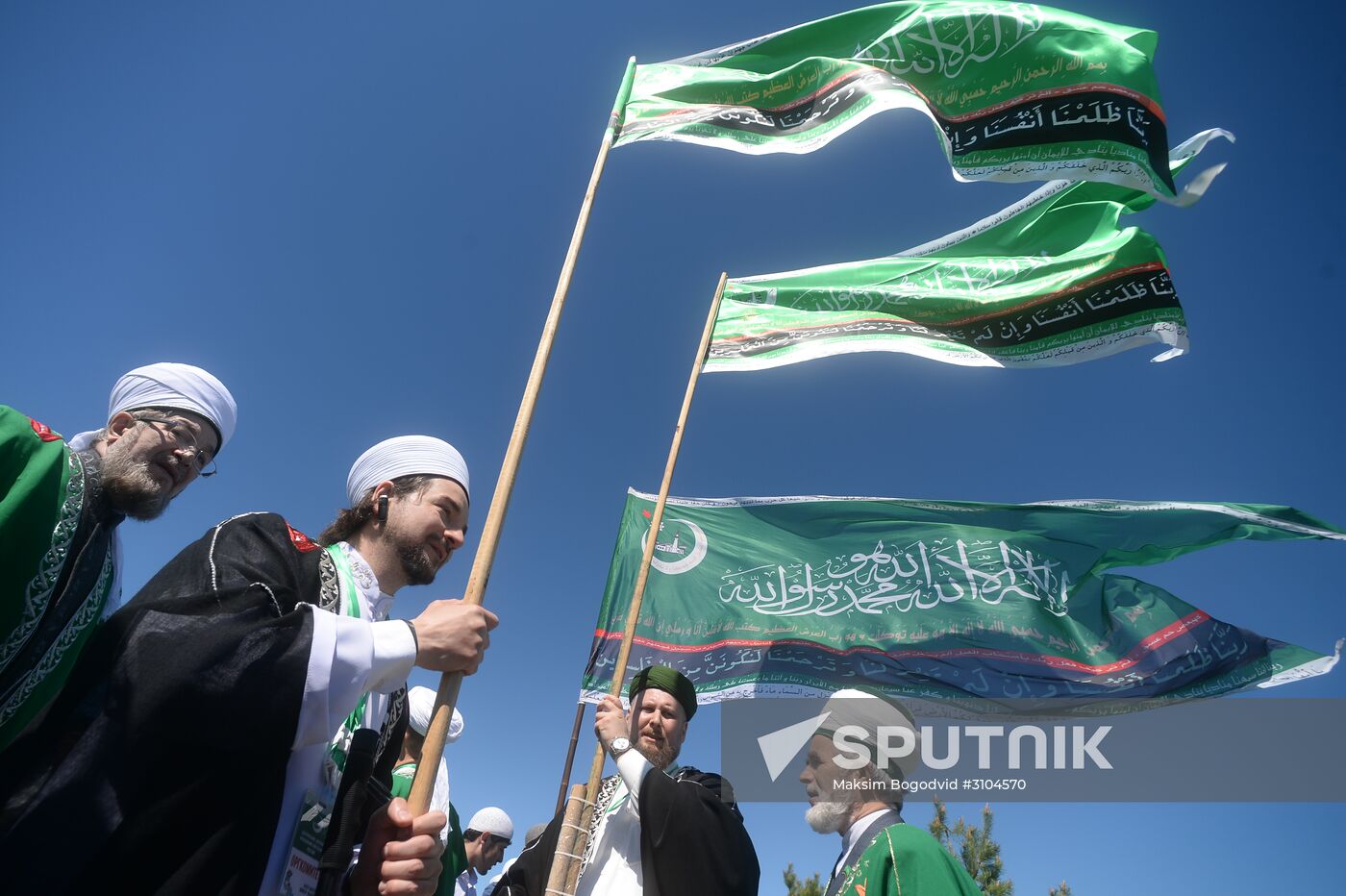 Izge Bolgar Cıyenı traditional Muslim convention in Tatarstan