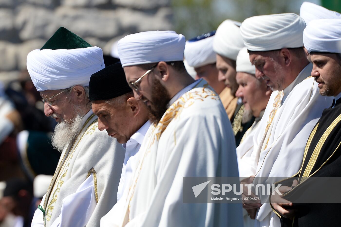 Izge Bolgar Cıyenı traditional Muslim convention in Tatarstan