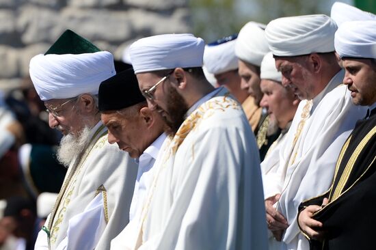 Izge Bolgar Cıyenı traditional Muslim convention in Tatarstan