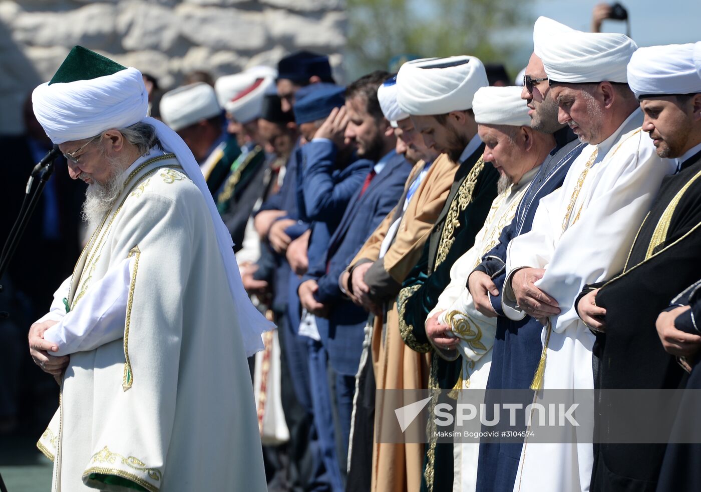 Izge Bolgar Cıyenı traditional Muslim convention in Tatarstan