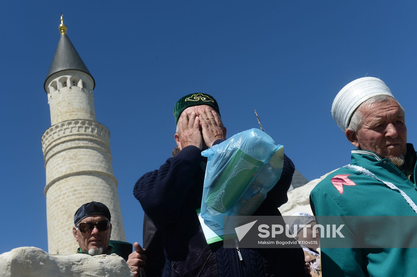 Izge Bolgar Cıyenı traditional Muslim convention in Tatarstan