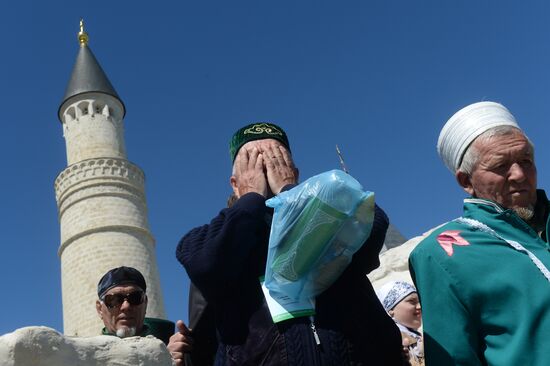Izge Bolgar Cıyenı traditional Muslim convention in Tatarstan