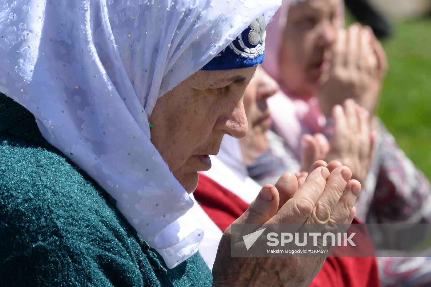 Izge Bolgar Cıyenı traditional Muslim convention in Tatarstan